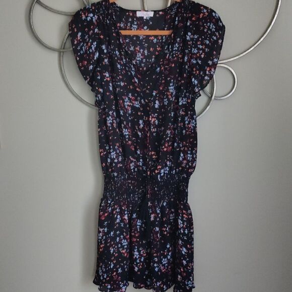 Parker drop waist flutter sleeve dress - Picture 2 of 6